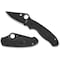 Spyderco 2024 Spyderco Para 3 Lightweight Black Black Blade Plain SPY-C223PBBK - alternate 1